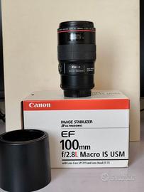 Obiettivo EF 100mm MACRO CANON