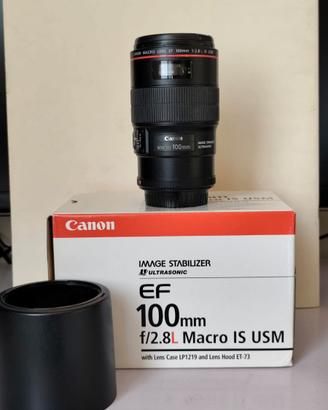Obiettivo EF 100mm MACRO CANON