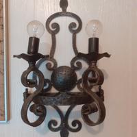 Lampade e applique ferro battuto