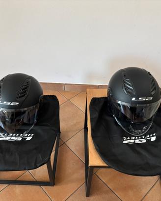 caschi jet LS2 Airflow 2 neri opachi taglia L