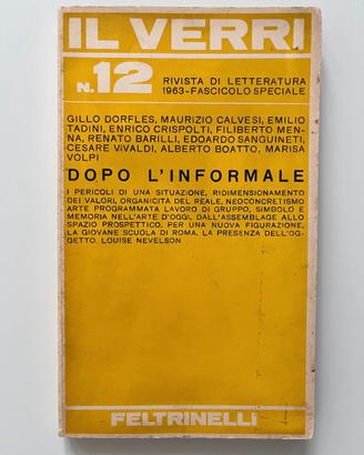 Il Verri. Dopo l'informale, 1963
