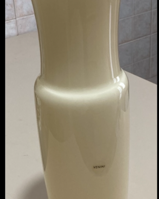 VASO OPALLINO COLOR BURRO VENINI ORIGINALE