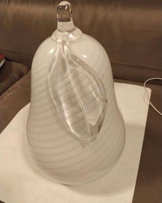Lampada in vetro di murano