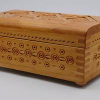 Cofanetto Portagioie design legno Scatola Vintage