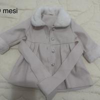 Cappottino neonata 6/9 mesi