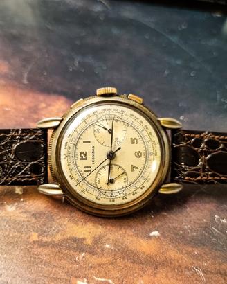 Heuer Leonidas Cronografo 39mm Big Eye Anse  Ragno