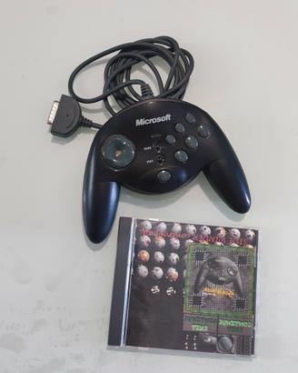 Microsoft SideWinder Game Pad + CD Origina