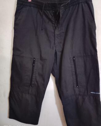 Pantaloncini chino " Herod" ,neri, tipo cargo,tg.M