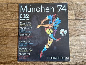 Album figurine PANINI MUNCHEN 74 Vacio COPY KOPIA