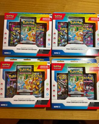 Carte pokemon  primi compagni serie 3