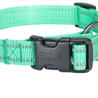 Collare per cani regolabile in nylon traspirante c