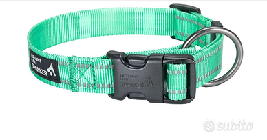 Collare per cani regolabile in nylon traspirante c