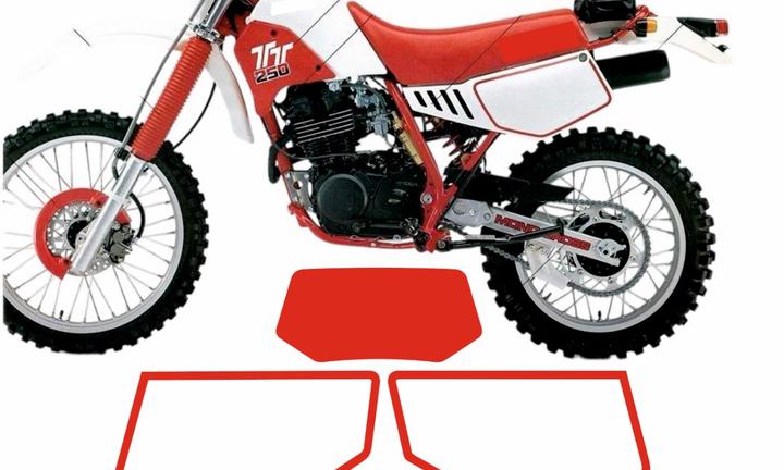 Adesivi porta numero Tebelle TT 250