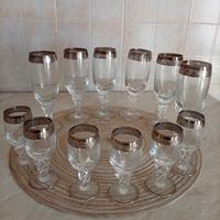 Bicchieri cristallo di murano 