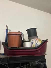 Cuccia in plastica per cani grandi