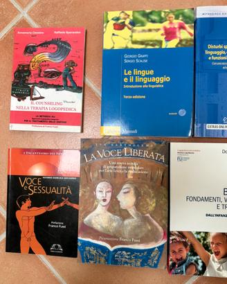Libri logopedia voce linguaggio