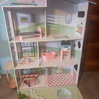 casa delle bambole lidl con accessori 