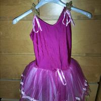 Vestito saggio danza 6 anni viola