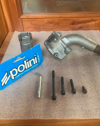 POLINI COLLETTORE DOPPIA ASP.LAMELLARE VESPA PK