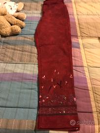 Pantaloni donna con zip laterale