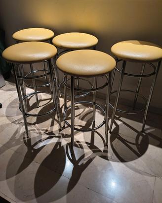 5 sgabelli bar  - trattabile
