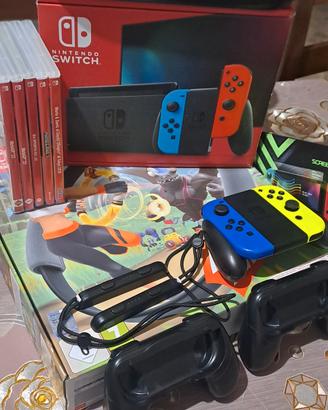 nintendo switch con giochi 