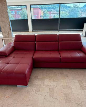 Divano letto magenta, artigianale