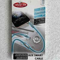 Cavo stereo Aux con mirofono vivavoce CellularLine