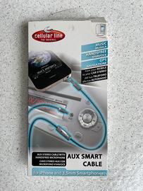 Cavo stereo Aux con mirofono vivavoce CellularLine