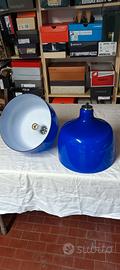 lampadario sospensione vetro blu Sia