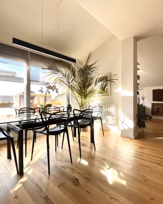 214mq di parquet in rovere oliato NUOVO