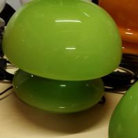 lampade mushroom anni 70 vetro murano 
