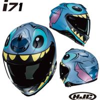 Casco INTEGRALE HJC i71 Stitch Disney blu