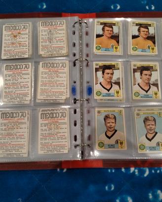 Collezione potentissima Figurine Mexico 70 Intern.