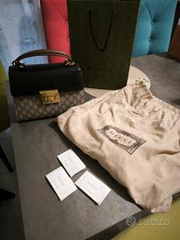 Gucci Padlock GG Supreme – Borsa a mano, originale