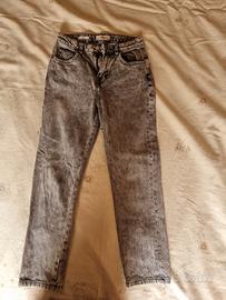 Jeans nero scolorito