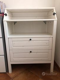 Fasciatoio cassettiera ikea