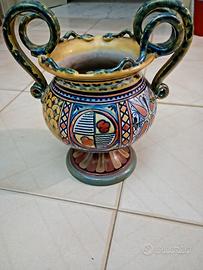Vaso in ceramica d' arte