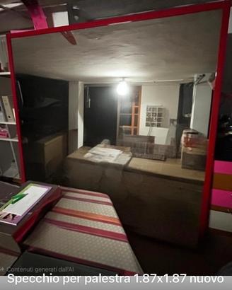 SPECCHIO PER CASA O PALESTRA 187X187 PERFETTO