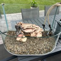 Tartarughiera in vetro