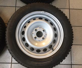 Cerchi in ferro 15 per Smart 453 con termiche