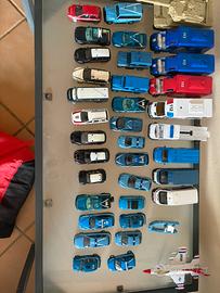 set auto giocattolo polizia