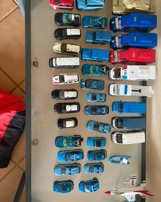set auto giocattolo polizia