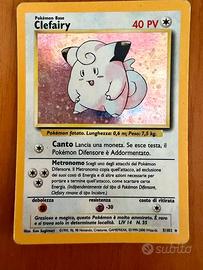 Clefairy carta pokemon HOLO 5/102