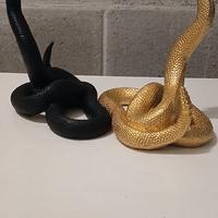 SERPENTE DECORATIVO  COLORE NERO O ORO