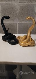 SERPENTE DECORATIVO  COLORE NERO O ORO