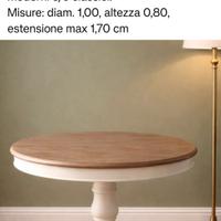 Tavolo tondo
