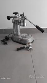 antica macchina del caffè a leva vintage 