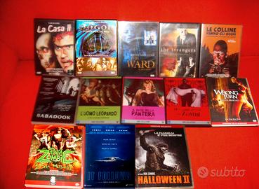 13 dvd lotto horror piu serie The Walking Dead