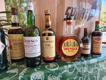 bottiglie vintage da collezione